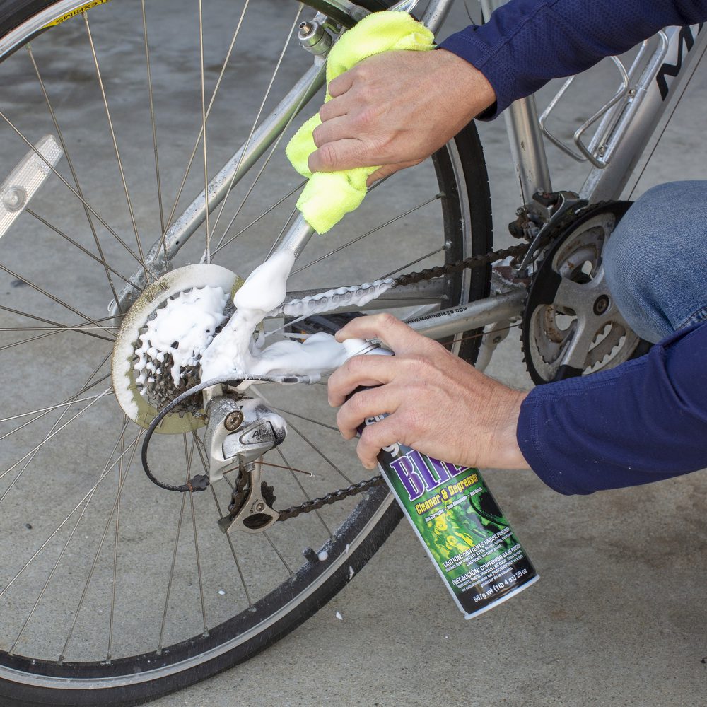 ApplicationPhoto_SimpleGreenBikeCleanerDegreaserAerosol_20oz_2