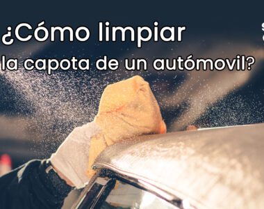 Limpieza de capota automotriz