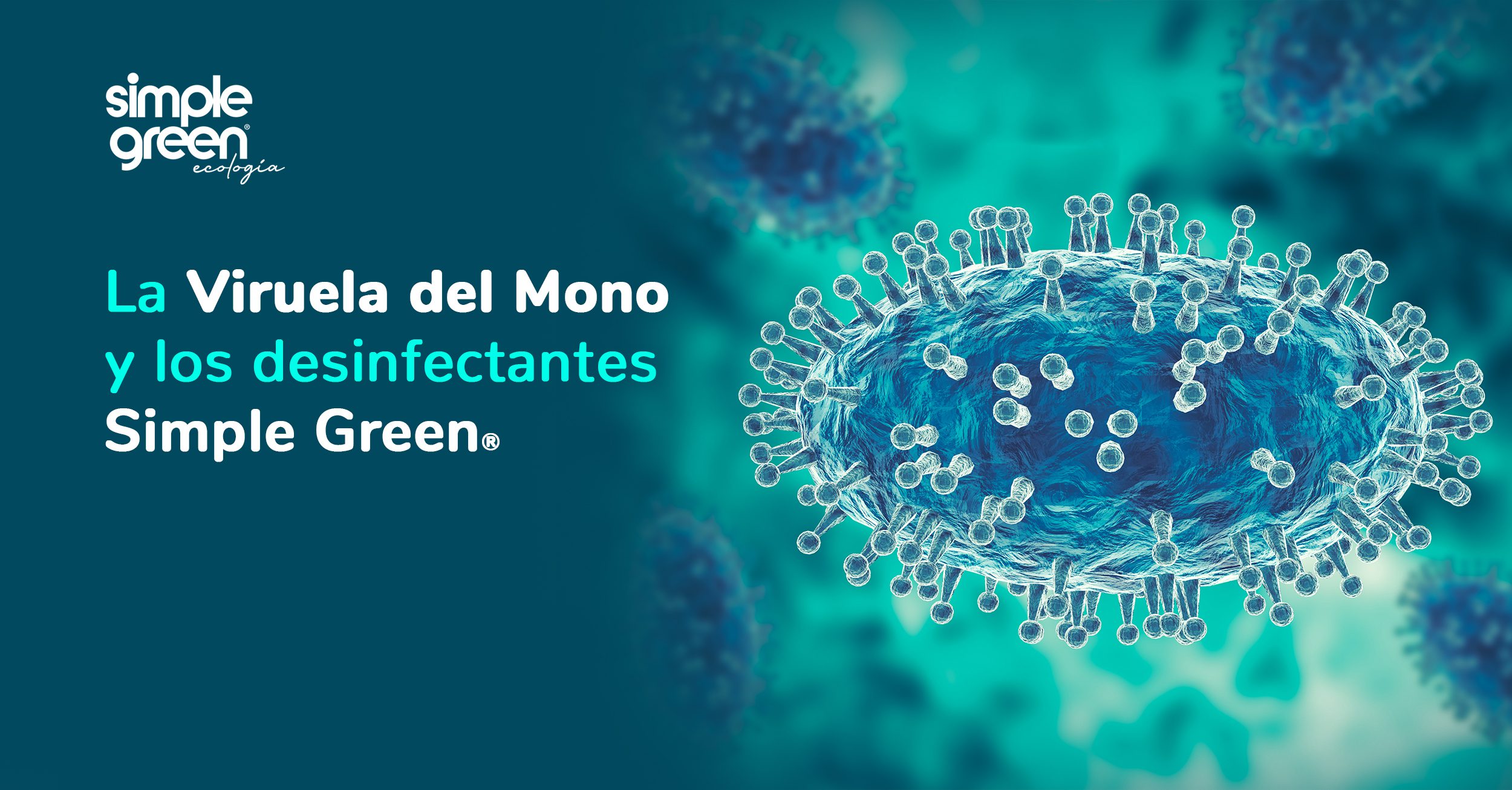 Viruela del mono y desinfectantes