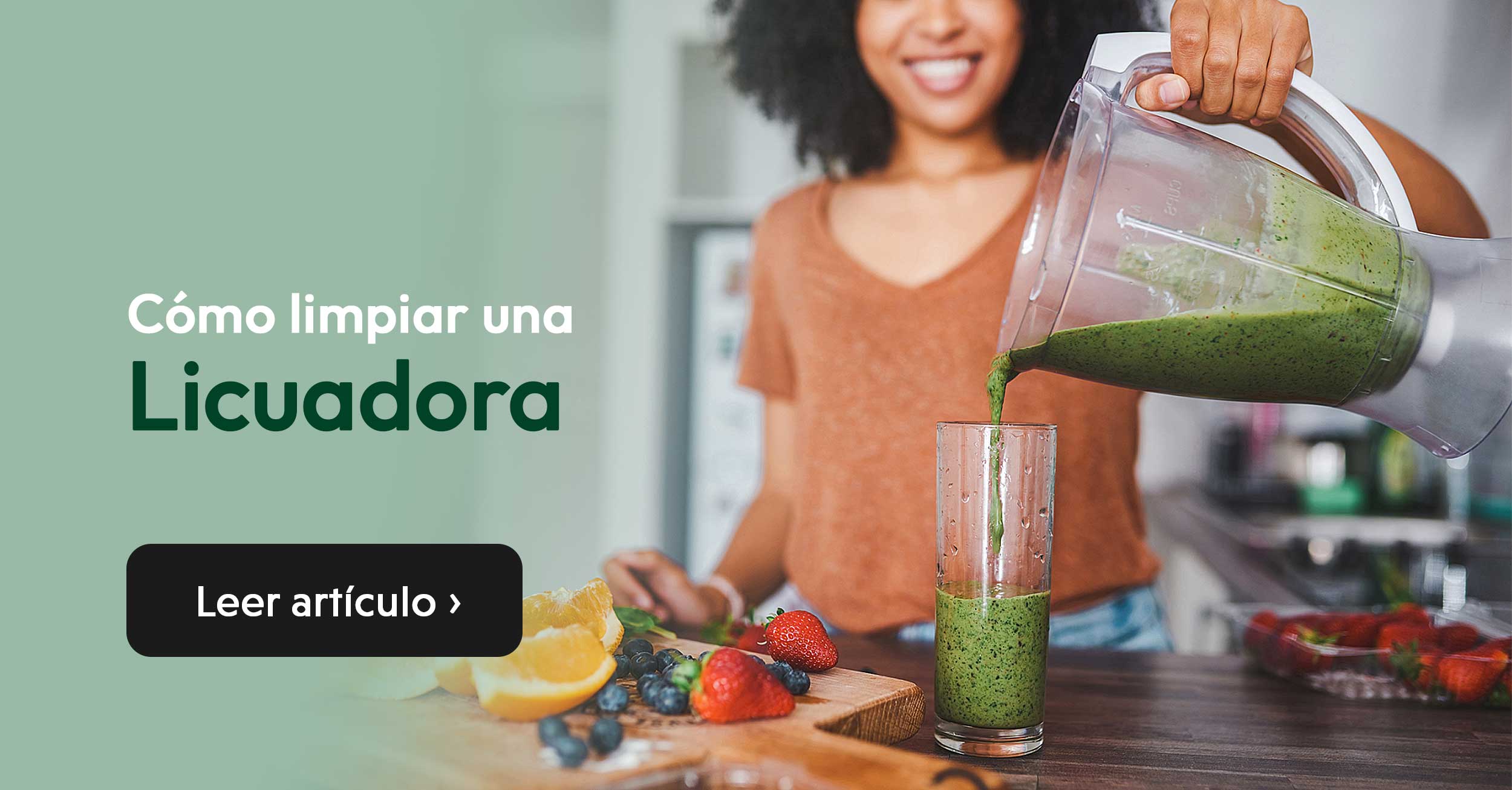 como limpiar una licuadora