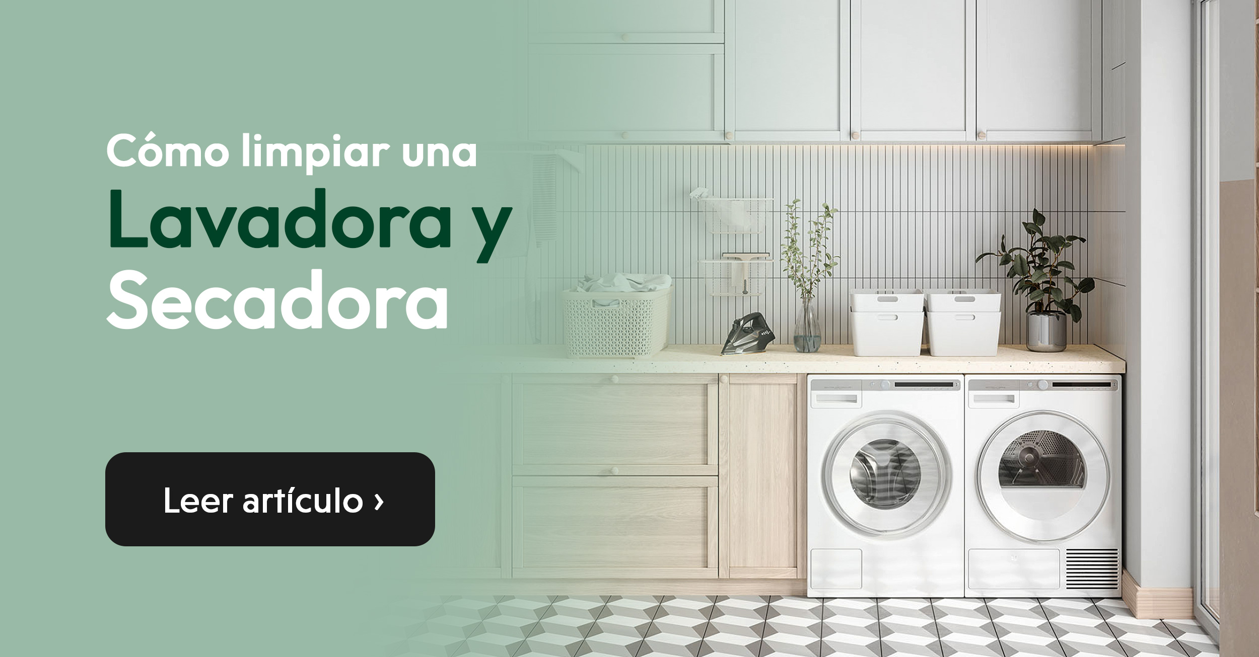 como limpiar una lavadora y secadora