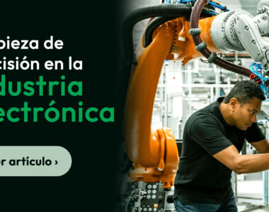 Limpieza en la industria electrónica