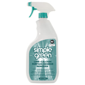 Simple Green Lime Scale Remover: Limpiador en atomizador para remover sarro, calcio y residuos superficiales.